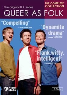 Queer as folk. The complete collection, Disc 1 [videorecording] / produced by Nicola Shindler ; written by Russell T. Davies ; directed by Sarah Harding, Charles McDougall.