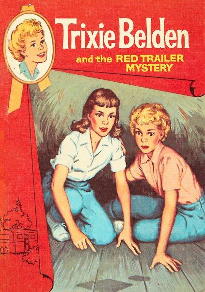 The red trailer mystery [electronic resource] / by Julie Campbell ; illustrated by Mary Stevens ; cover illustration by Michael Koelsch.