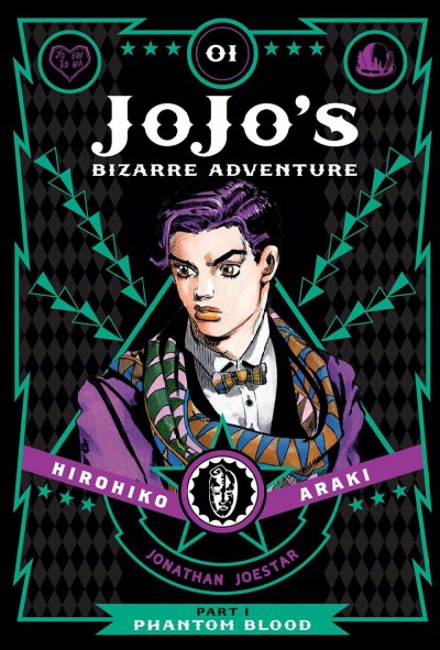 JoJo's bizarre adventure. Part 1, Phantom blood. 01 / Hirohiko Araki ; translation, Evan Galloway ; touch-up art & lettering, Mark McMurray ; design, Fawn Lau ; editor, Urian Brown.
