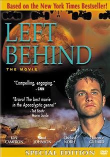 Left behind [DVD videorecording] / Cloud Ten Pictures in association with Namesake Entertainment ; a Vic Sarin film ; produced by Peter Lalonde, Paul LaLonde ... [et al.] ; directed by Vic Sarin ; screenplay by Alan McElroy, Paul Lalonde, Joe Goodman.