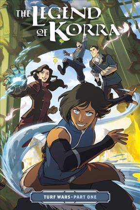 The legend of Korra Turf wars, Part one / written by Michael Dante DiMartino ; art by Irene Koh ; colors by Vivian Ng ; lettering by Nate Piekos of Blambot.