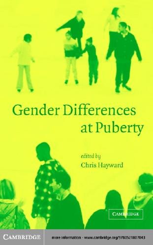 Gender differences at puberty / edited by Chris Hayward.