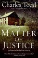 A matter of justice  Cover Image